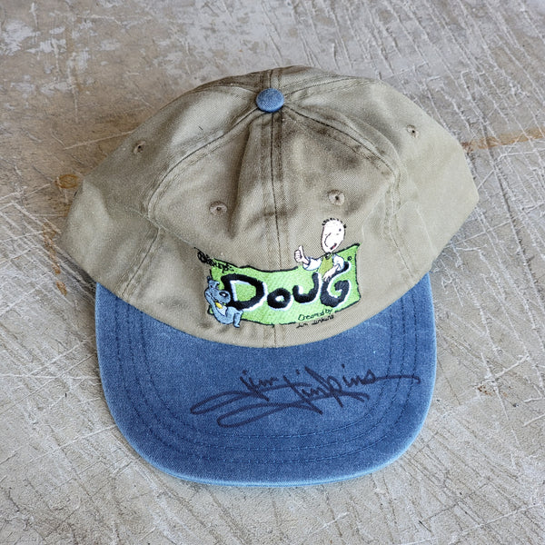 DOUG cap hat SIGNED from Jim Jinkins Personal Collection - The Cricket Gallery
