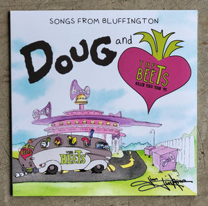 DOUG & The BEETS 12" Out of Print Vinyl Record SIGNED by Jim Jinkins - The Cricket Gallery