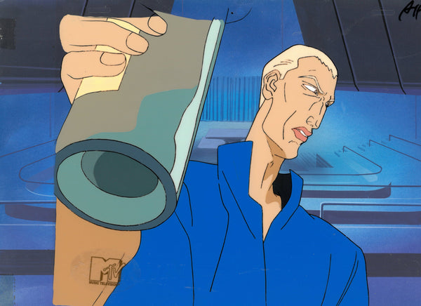 Aeon Flux Original 1990's Production Cel MTV Liquid Television Trevor - The Cricket Gallery