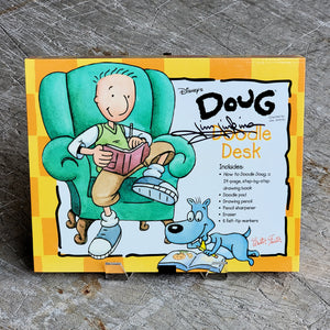 DOUG 'Doodle Desk' (1999) SIGNED from Jim Jinkins Personal Collection - The Cricket Gallery