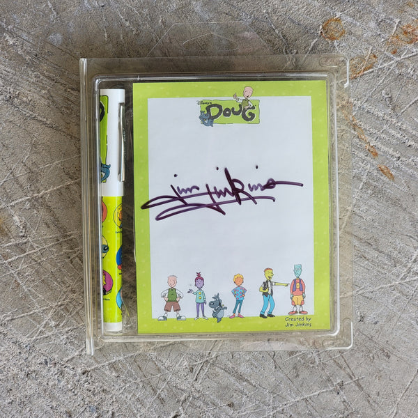 DOUG 'Journal Notepad' (1999) SIGNED from Jim Jinkins Personal Collection - The Cricket Gallery