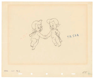FANTASIA Cherubs Cupids Original Production Drawing Walt Disney 1940 - The Cricket Gallery