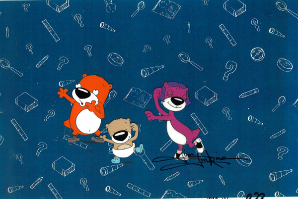 PB&J Otter Noodle Dance SIGNED Animation Cel (Jim Jinkins Private Collection) Disney