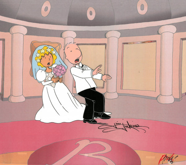 Nickelodeon's DOUG, Patti "Doug’s Marriage Madness” SIGNED Animation Cel (Jim Jinkins Private Collection)