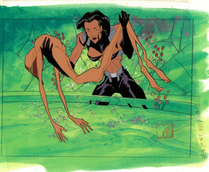 Aeon Flux Original 1990's Production Cel MTV Liquid Television Body