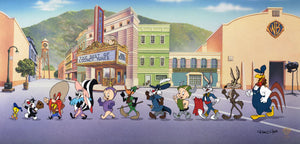 "Looney Tunes on Parade" Limited Edition Pan Cel #/750 (Warner Brothers) - The Cricket Gallery
