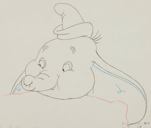 Dumbo Color Model Animation Drawings (Walt Disney, 1941)