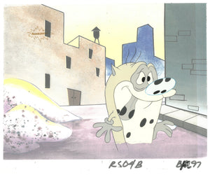 Ren & Stimpy Original 1990 Animation Art Production Cel Spotted