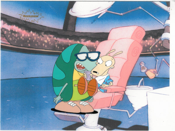 Rocko's Modern Life Original 1990's Nickelodeon Production Cel Dentist Filbert