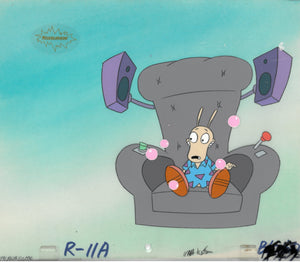 Rocko's Modern Life Original 1990's Nickelodeon Production Cel Bubbles