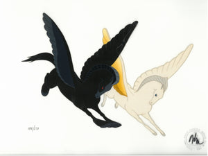 Fantasia 50th Anniversary Portfolio Hand Inked Limited Edition Cels #186/275 (Walt Disney, 1940/1989 - The Cricket Gallery