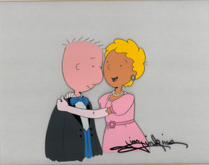 Nickelodeon's DOUG, 'Patti and Doug' SIGNED Animation Cel (Jim Jinkins Private Collection) - The Cricket Gallery