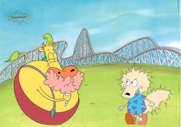 Rocko's Modern Life Original 1990's Nickelodeon Production Cel Carnival - The Cricket Gallery