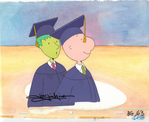 Disney's DOUG, 'Doug the Graduate' SIGNED Animation Cel (Jim Jinkins Private Collection)