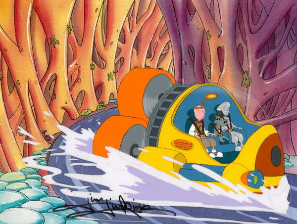 Disney's DOUG, 'Quailman Submarine' SIGNED Animation Cel (Jim Jinkins Private Collection) (Copy) (Copy) (Copy) (Copy)