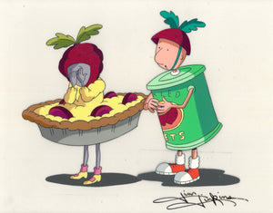 Disney's DOUG, 'Secret Admirer' SIGNED Animation Cel (Jim Jinkins Private Collection)