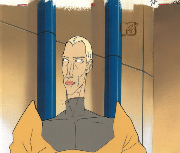 Aeon Flux Original 1990's Production Cel MTV Liquid Television Trevor