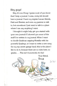 Disney's DOUG, 'Children's Book Illustration' 1998 SIGNED Jim