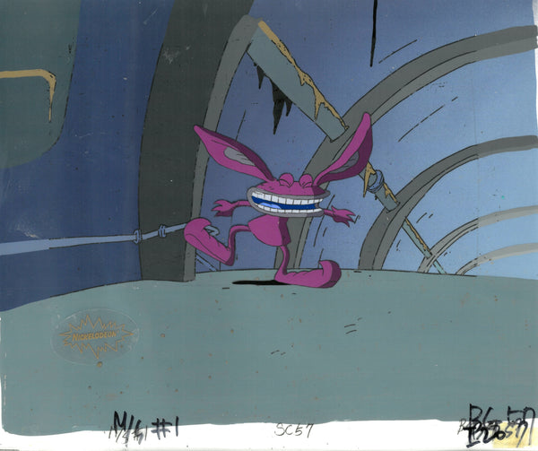 Aaahh! Real Monsters Original 90's Production Cel Animation Ickis