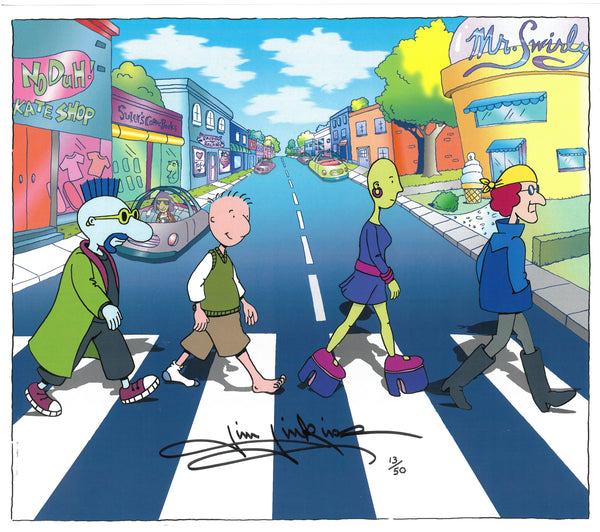 DOUG, THE BEET - “Where’s My Sock?! The Beets World Tour”  Signed Limited Edition Print from Jim Jinkins  (2026).