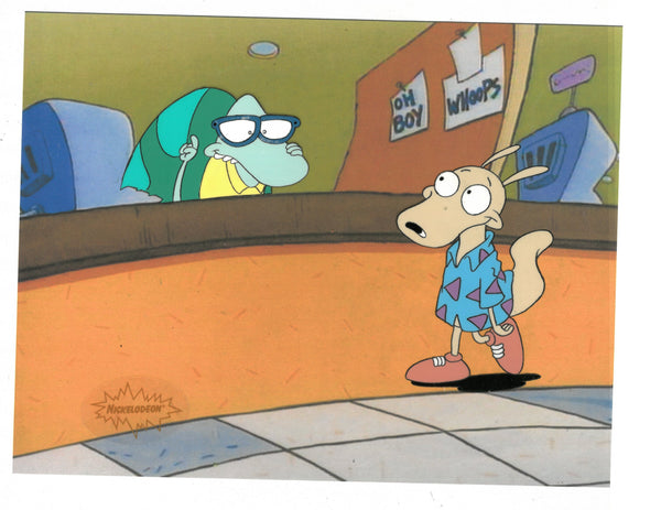 Rocko's Modern Life Original 1990's Nickelodeon Production Cel Oh Boy, Whoops
