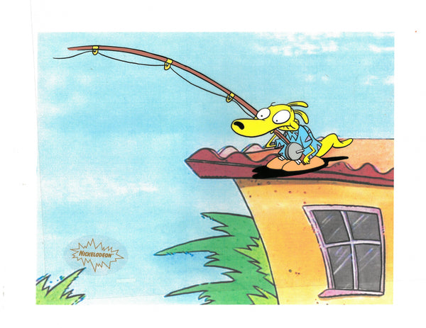 Rocko's Modern Life Original 1990's Nickelodeon Production Cel Pilot