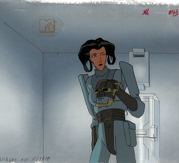 Aeon Flux Original 1990's Production Cel MTV Liquid Television Trevor (Copy) - The Cricket Gallery