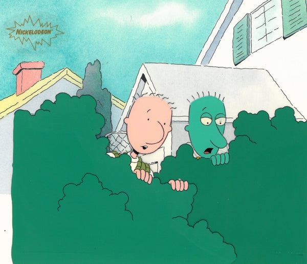 Doug Funnie Original 1990's Production Cel Nickelodeon Animation Art Skeeter Bush