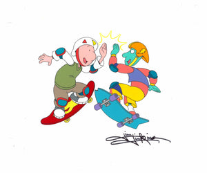 Disney's DOUG, 'Skateboards Skeeter' (1998) SIGNED (Jim Jinkins Private Collection)