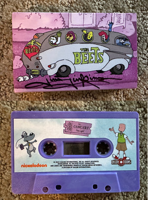 DOUG & The BEETS Out of Print Cassette Tape SIGNED by Jim Jinkins - The Cricket Gallery