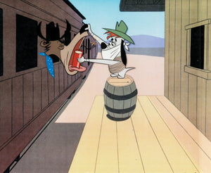 Deputy Droopy Slim and Droopy Production Cel (MGM, 1955) - The Cricket Gallery