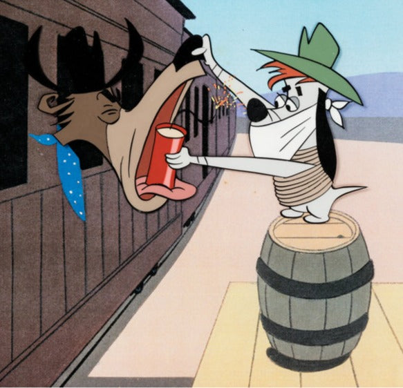 Deputy Droopy Slim and Droopy Production Cel (MGM, 1955) - The Cricket Gallery