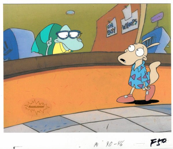 Rocko's Modern Life Original 1990's Nickelodeon Production Cel Filbert