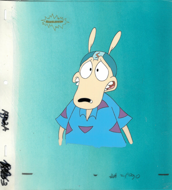 Rocko's Modern Life Original 1990's Nickelodeon Production Cel Helmet