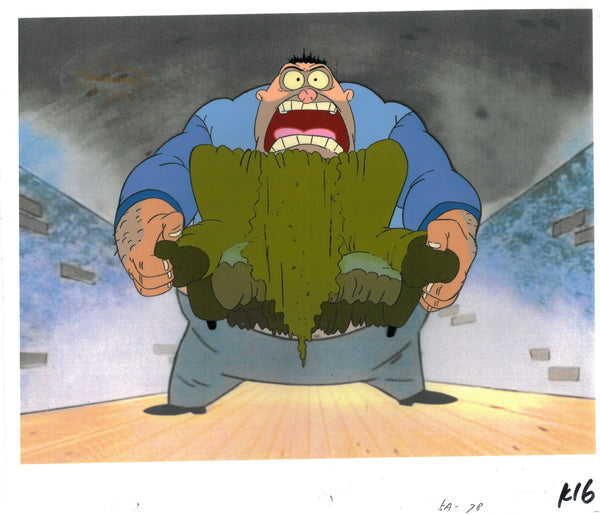 Ren & Stimpy 1990 Production Animation Cel Nickelodeon Kowalski Stimpy