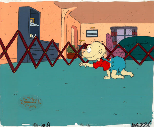 Rugrats Original 1990's Production Cel Animation Art Pilot