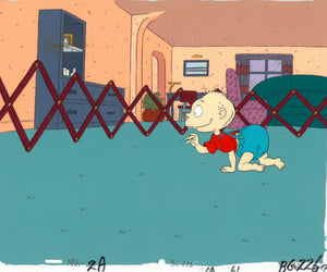 Rugrats Original 1990's Production Cel Animation Art Pilot