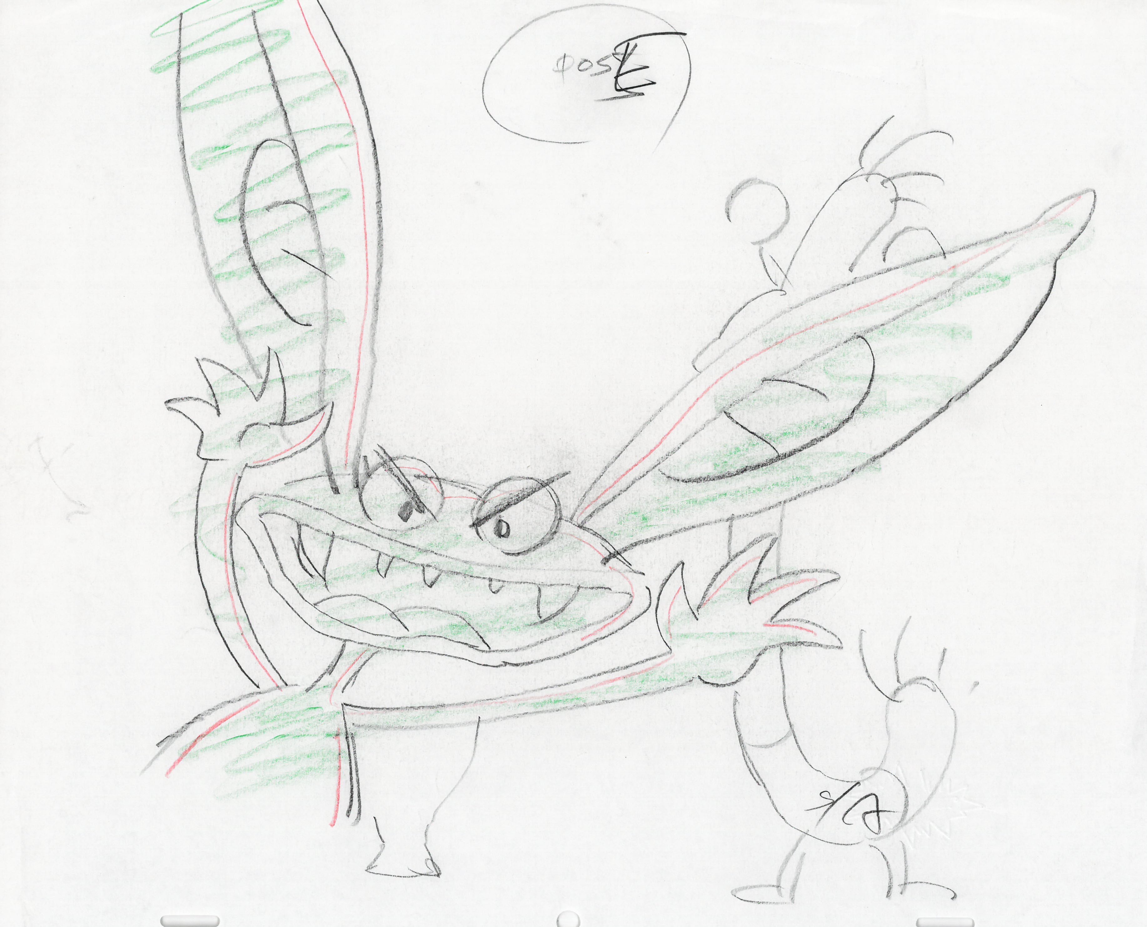 ahh real monsters ickis drawings