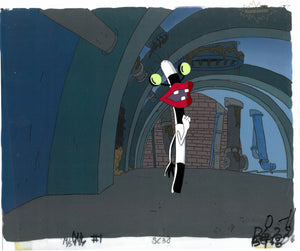 Aaahh!!! Real Monsters Original 1990s Nickelodeon Production Cel Oblina - The Cricket Gallery