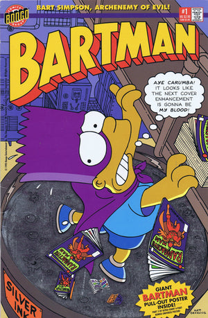 BARTMAN ISSUE #1 FOIL COVER - The Cricket Gallery