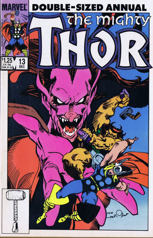 MARVEL COMICS - THE MIGHTY THOR (1962-1996) Annual #13 - The Cricket Gallery