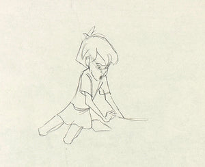 The Sword in the Stone (1963) Walt Disney Original Animation Production Drawing Wart - The Cricket Gallery