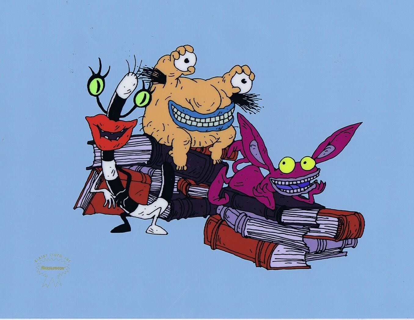 ahh real monsters pilot Aaahh!!! Real Monsters Limited Edition Sericel 1990's Animation Art