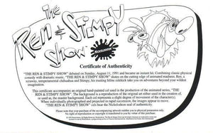 Ren & Stimpy Original 1990 Animation Art Production Cel Nickelodeon Sandwich - The Cricket Gallery