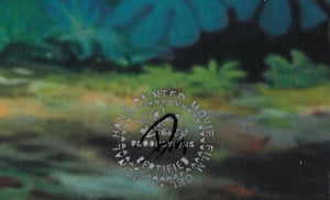 Jungle Book Bagheera Production Cel Large Image Walt Disney 1967 Disney Seal - The Cricket Gallery