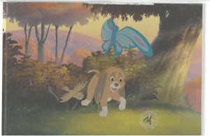 The Fox and the Hound Original Hand Painted Production Cel (Walt Disney, 1981) - The Cricket Gallery