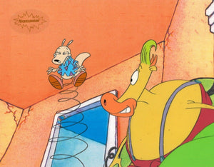 Rocko's Modern Life Original 1990's Nickelodeon Production Cel Couch Spring - The Cricket Gallery